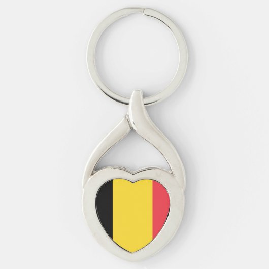 Vlag van België Sleutelhanger (Voorkant)