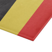 Vlag van België Snijplank (Hoek)