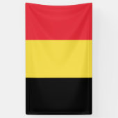 Vlag van België Spandoek (Verticaal)