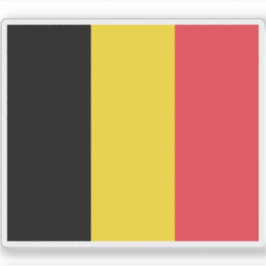 Vlag van België Sticker