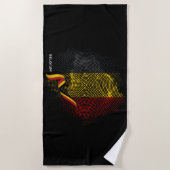 Vlag van België Strandlaken (Voorkant)