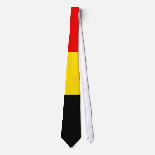 Vlag van België Stropdas (Voorkant)