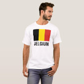 VLAG VAN BELGIË T-SHIRT (Voorkant volledig)