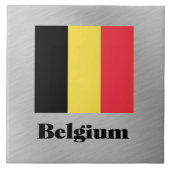 Vlag van België,  Tegeltje (Voorkant)
