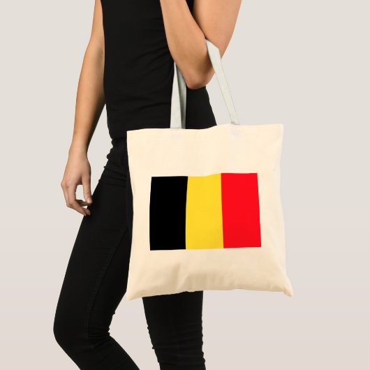 Vlag van België Tote Bag (Voorkant (product))