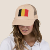Vlag van België Trucker Hat Pet (In situ)