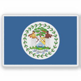 Vlag van Belize (1950-1981) Sticker