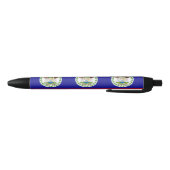 Vlag van Belize Blauwe Inkt Pen (Bodem)