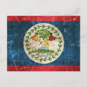  vlag van Belize Briefkaart (Voorkant)