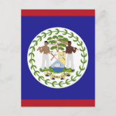 Vlag van Belize Briefkaart (Voorkant)