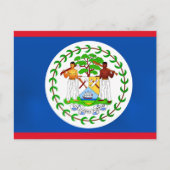 Vlag van Belize Briefkaart (Voorkant)
