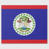 Vlag van Belize Cadeaupapier (Vlak)