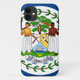 Vlag van Belize iPhone 11 Hoesje