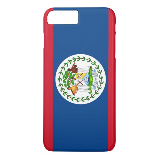 Vlag van Belize Case-Mate iPhone Case (Achterkant)