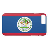 Vlag van Belize Case-Mate iPhone Case (Achterkant (Horizontaal))