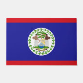 Vlag van Belize Deurmat (Voorkant)