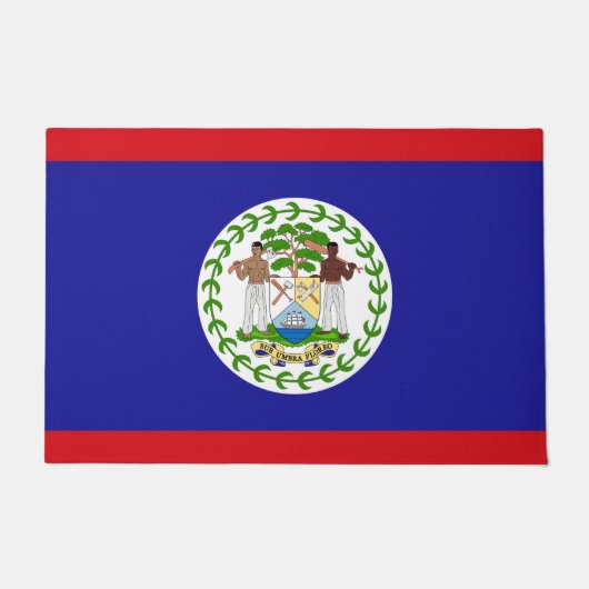 Vlag van Belize Deurmat (Voorkant)