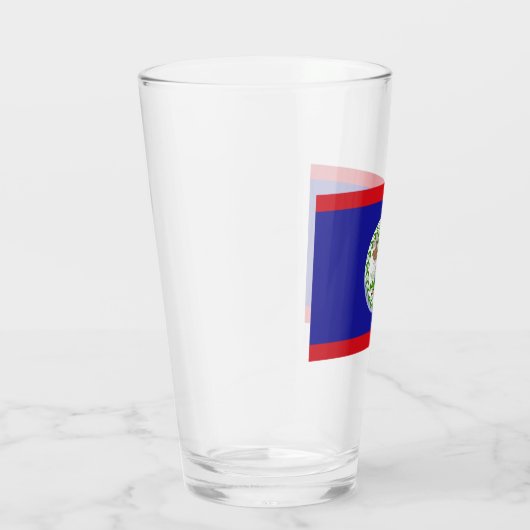 Vlag van Belize Glas (Rechts)