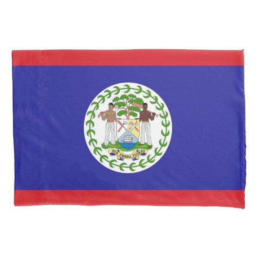 Vlag van Belize Kussensloop (Voorkant)