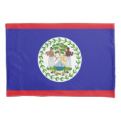 Vlag van Belize Kussensloop (Voorkant-Links)