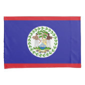 Vlag van Belize Kussensloop (Voorkant-Rechts)