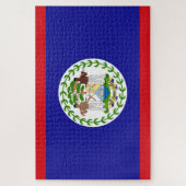 Vlag van Belize Legpuzzel (Verticaal)