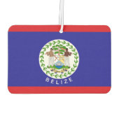 Vlag van Belize Luchtverfrisser (Achterkant)