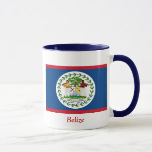 Vlag van Belize Mok