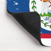 Vlag van Belize Muismat (Hoek)
