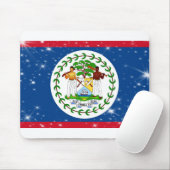 Vlag van Belize Muismat (Met muis)