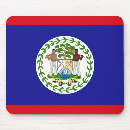 Vlag van Belize Muismat (Voorkant)