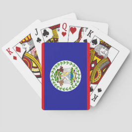 Vlag van Belize Pokerkaarten