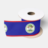 Vlag van Belize Satijnen Lint (Spoel)