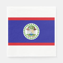 Vlag van Belize Servet