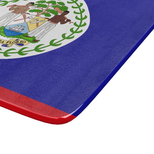 Vlag van Belize Snijplank (Hoek)
