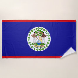 Vlag van Belize Strandlaken