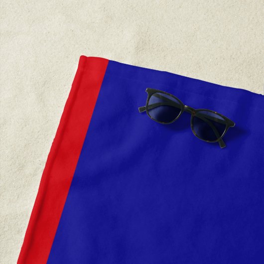 Vlag van Belize Strandlaken (In situ)