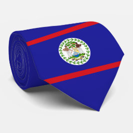 Vlag van Belize Stropdas