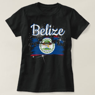 Vlag van Belize T-shirt