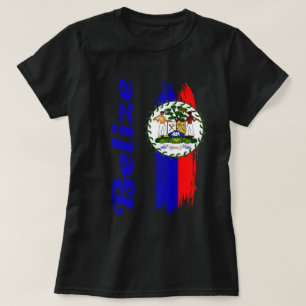 Vlag van Belize T-shirt