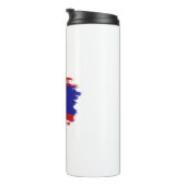 Vlag van Belize Thermosbeker (Geroteerd rechts)