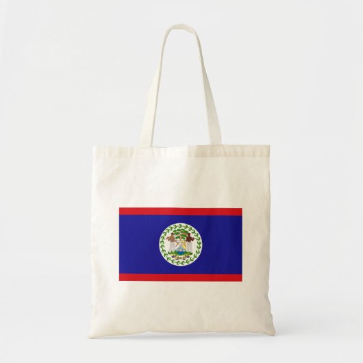 Vlag van Belize Tote Bag (Voorkant)