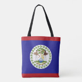 Vlag van Belize Tote Bag (Achterkant)