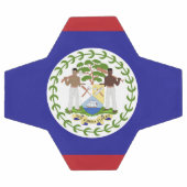 Vlag van Belize Voetbal (Enkel)