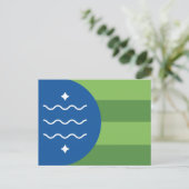 Vlag van Bellingham, Briefkaart Washington (Staand voorkant)