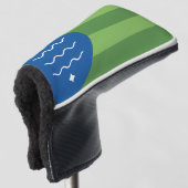 Vlag van Bellingham, Washington Golfheadcover (3/4 voorkant)