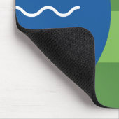 Vlag van Bellingham, Washington Muismat (Hoek)