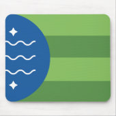 Vlag van Bellingham, Washington Muismat (Voorkant)