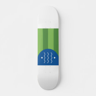 Vlag van Bellingham, Washington Persoonlijk Skateboard