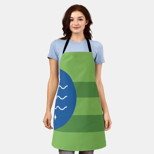 Vlag van Bellingham, Washington Schort (Gedragen)